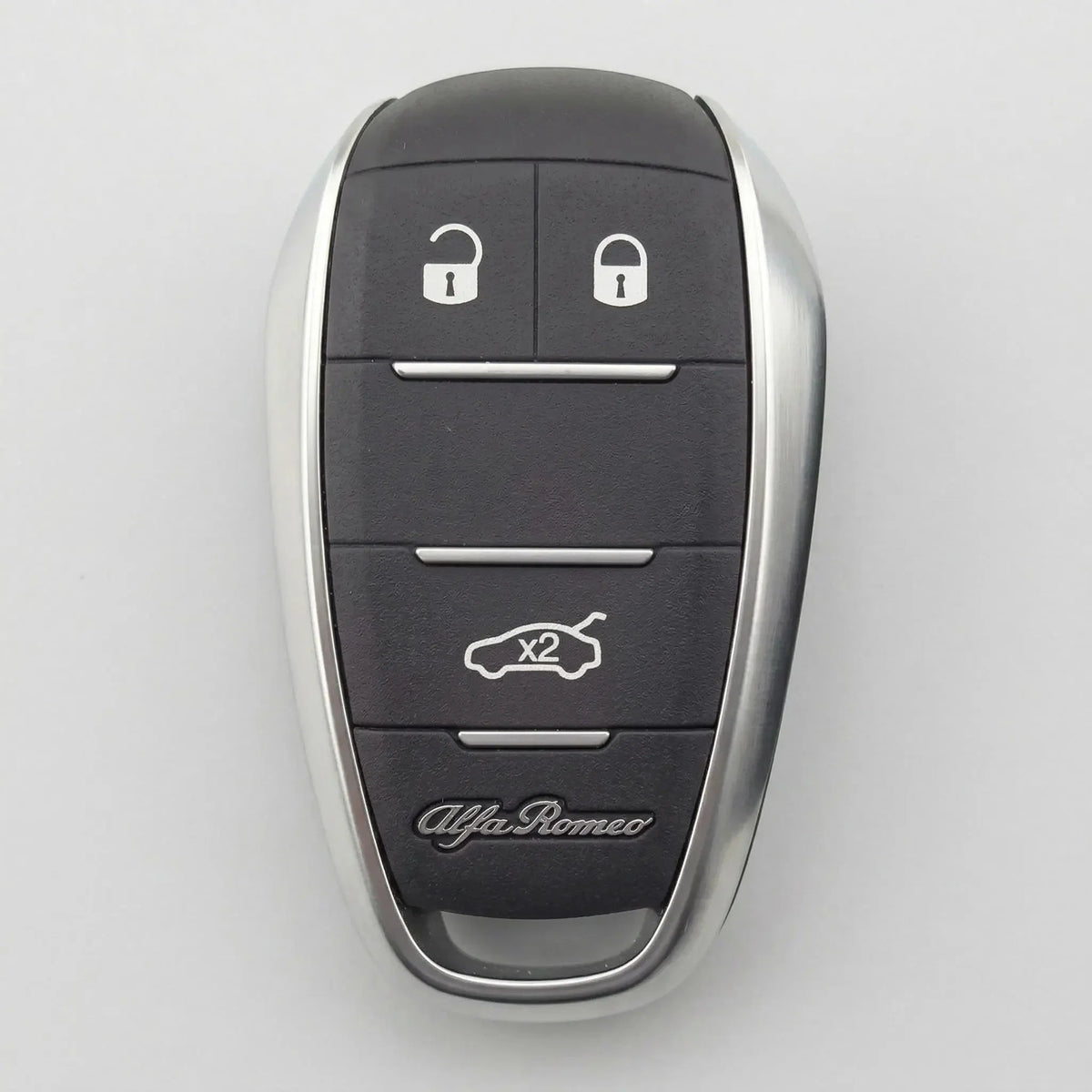 Alfa Romeo Hand-Stitched Alcantara Key Fob Cover – Shield 3-Button