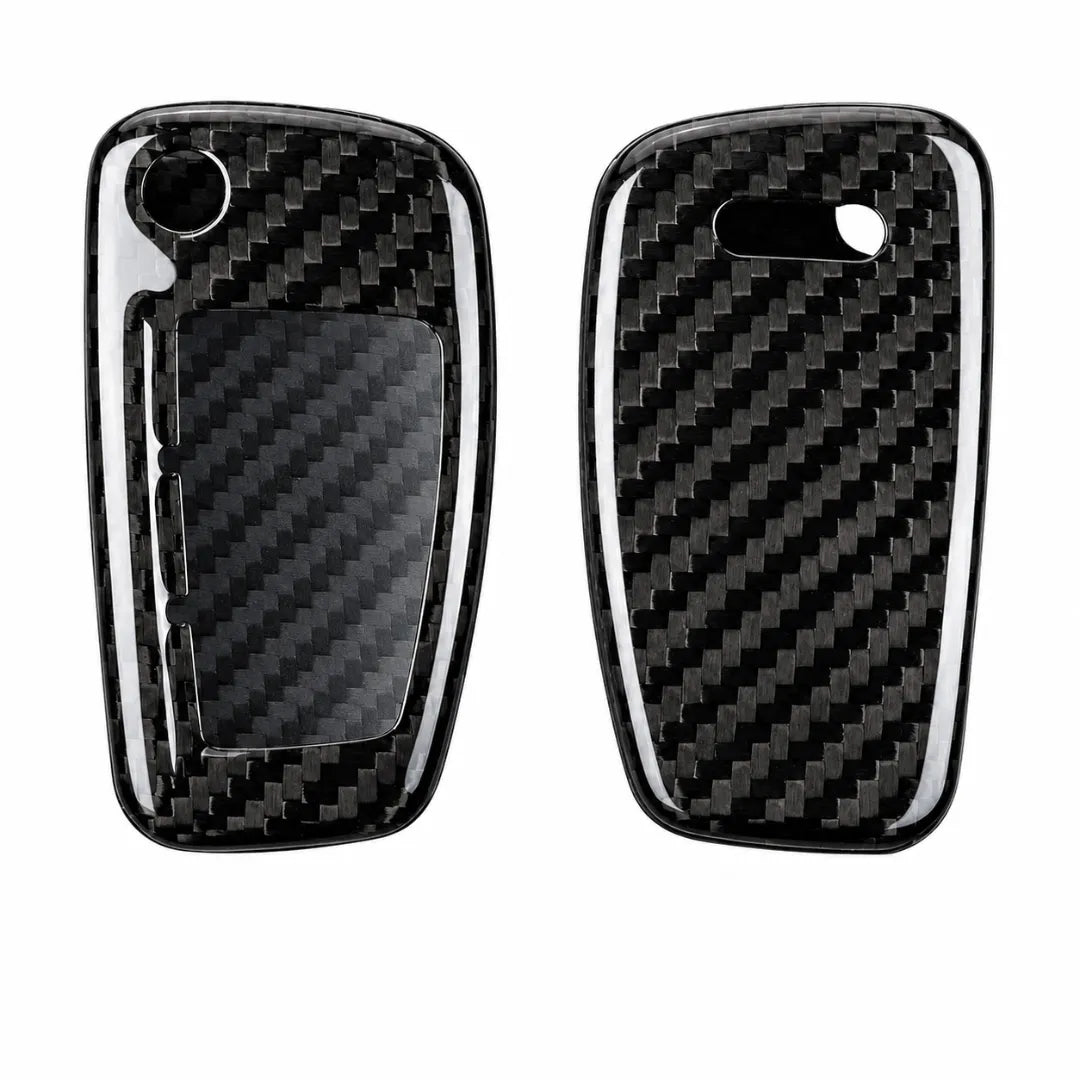 Audi Carbon Key Fob Cover – Folding 3-Button Key