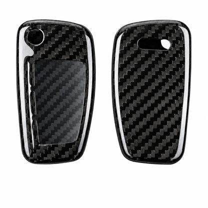 Audi Carbon Key Fob Cover – Folding 3-Button Key