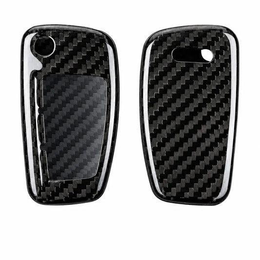 Audi Carbon Key Fob Cover – Folding 3-Button Key