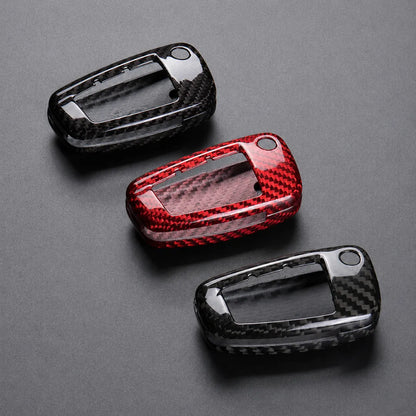 Audi Carbon Key Fob Cover – Folding 3-Button Key