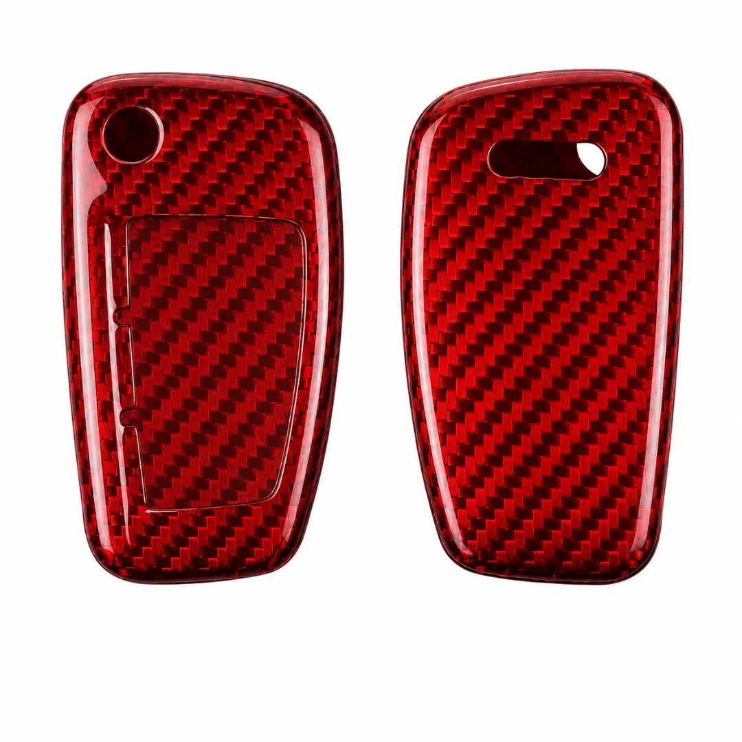 Audi Carbon Key Fob Cover – Folding 3-Button Key