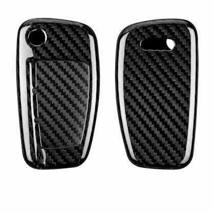 Audi Carbon Key Fob Cover – Folding 3-Button Key