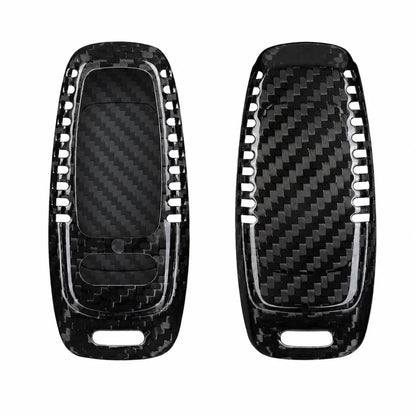 Audi Carbon Key Fob Cover – Aero 3-Button Smart Fob