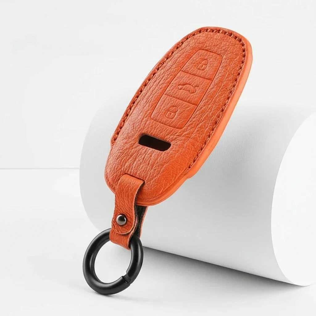 Audi Goatskin Key Fob Cover - Aero 3-Button Smart Fob