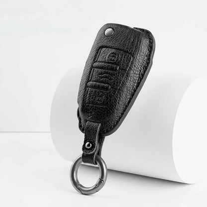 Audi Goatskin Key Fob Cover – Folding 3-Button Key
