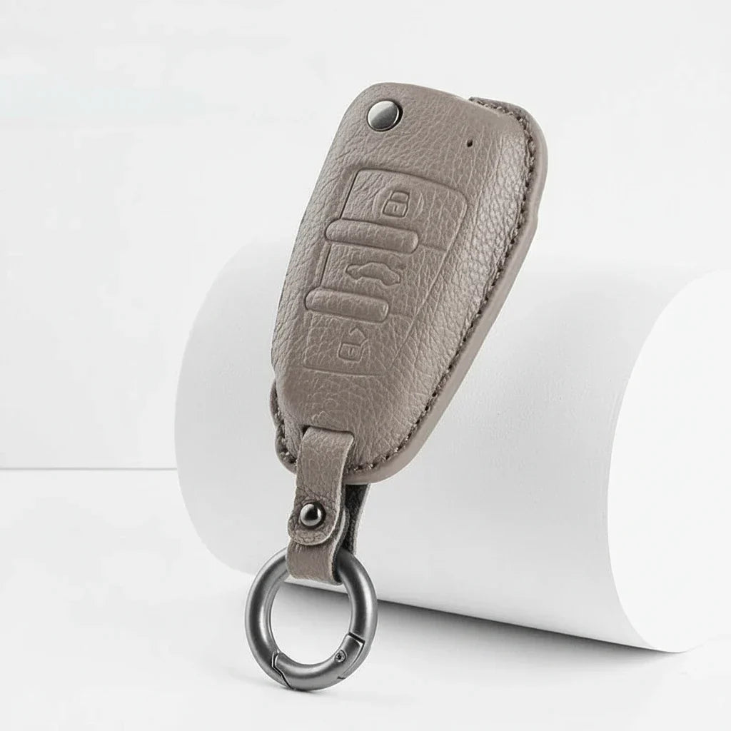 Audi Goatskin Key Fob Cover – Folding 3-Button Key