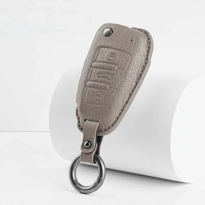 Audi Goatskin Key Fob Cover – Folding 3-Button Key