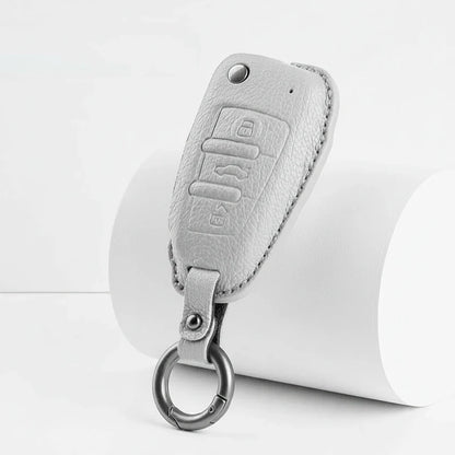 Audi Goatskin Key Fob Cover – Folding 3-Button Key