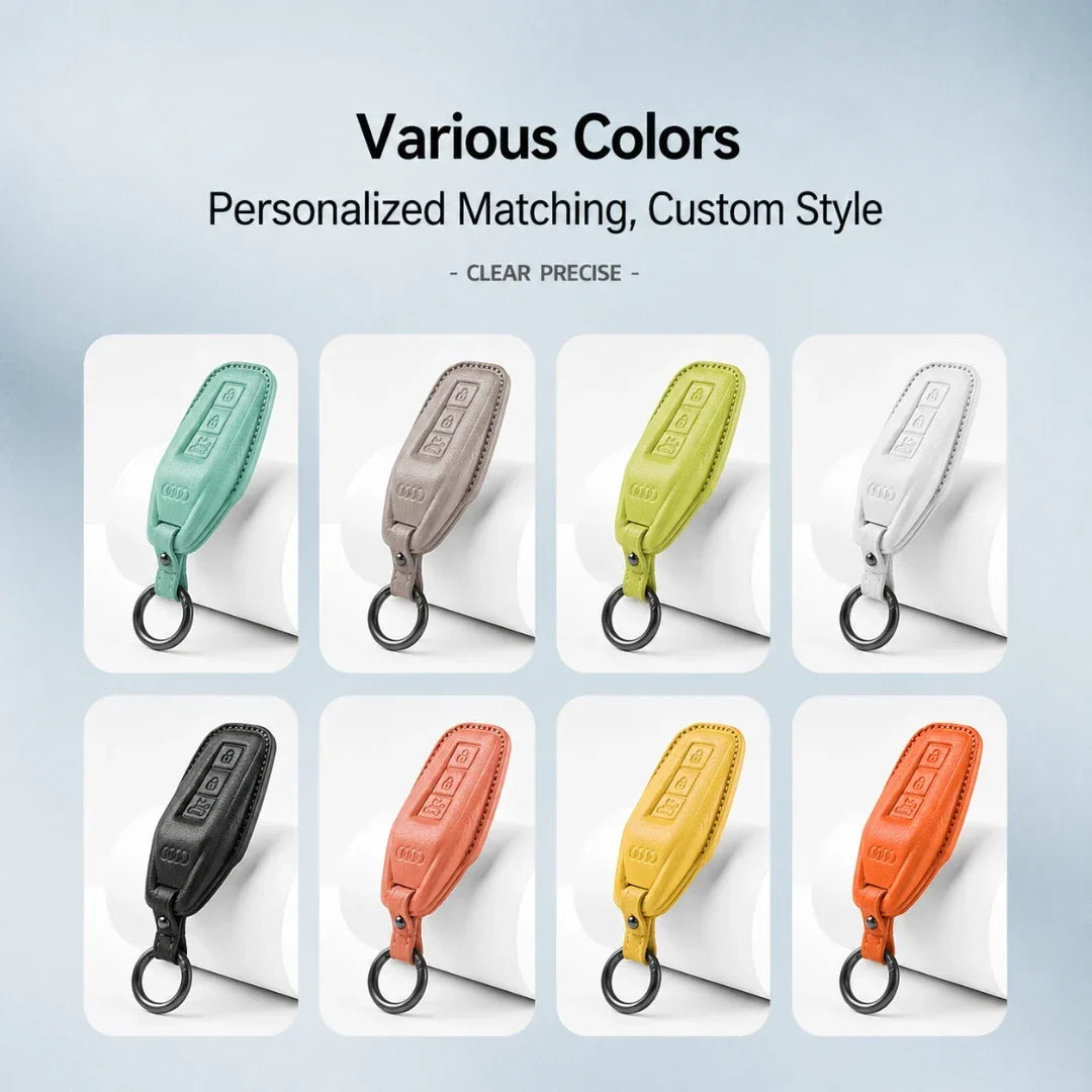 Audi Goatskin Key Fob Cover - Shield Smart Key