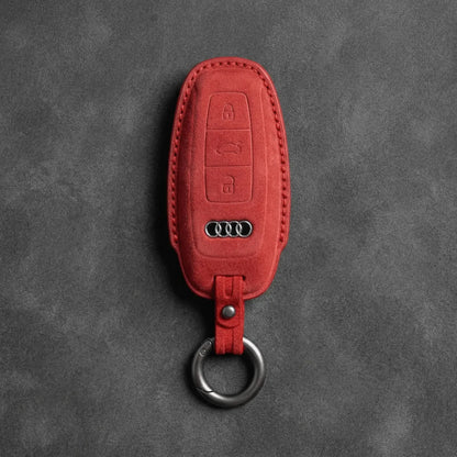Audi Hand-Stitched Alcantara Key Fob Cover – All Types