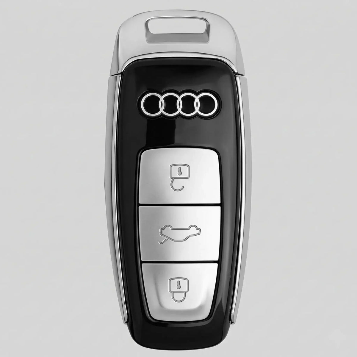 Audi Hand-Crafted Leather Key Fob Cover – Aero 3-Button Smart Fob
