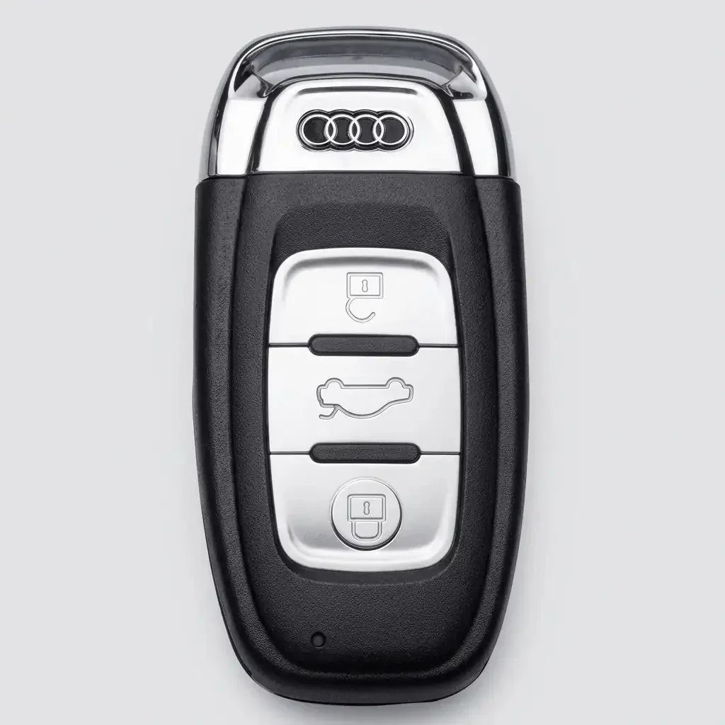 Audi Goatskin Key Fob Cover - Oval 3-Button Smart Fob