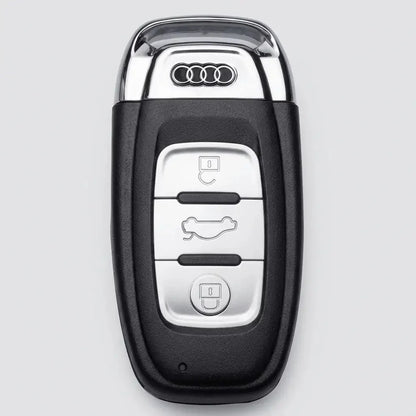 Audi Goatskin Key Fob Cover - Oval 3-Button Smart Fob