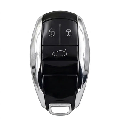 Bentley Hand-Stitched Alcantara Key Fob Cover – Winged Shield 3-Button