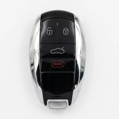 Bentley Hand-Stitched Alcantara Key Fob Cover – Winged Shield 4-Button