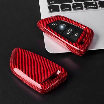 BMW Carbon Key Fob Cover - Wide-Slot Blade