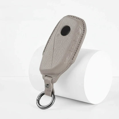 BMW Goatskin Key Fob Cover - Side-Button Wedge