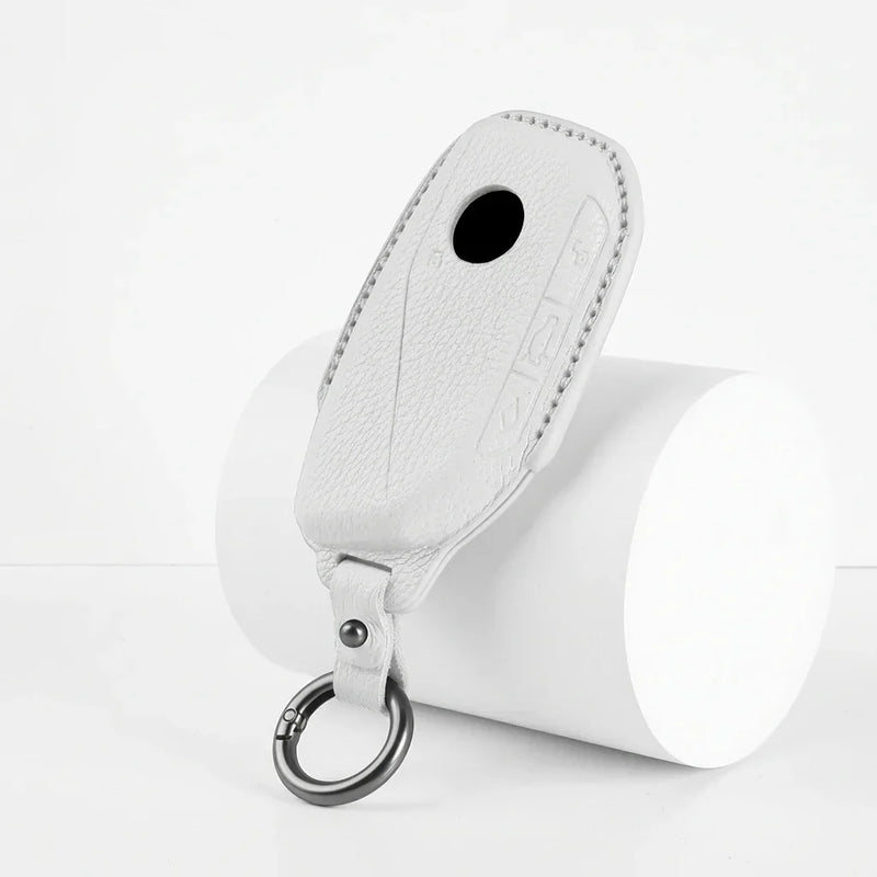 BMW Goatskin Key Fob Cover - Side-Button Wedge