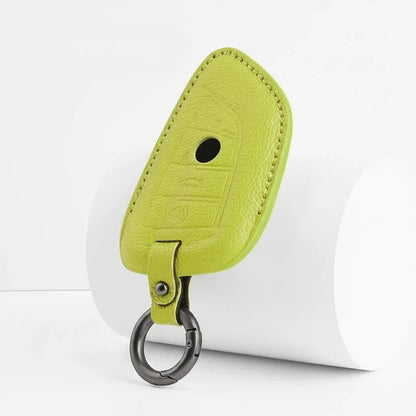 BMW Goatskin Key Fob Cover - Wide-Slot Blade