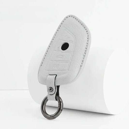 BMW Goatskin Key Fob Cover - Wide-Slot Blade