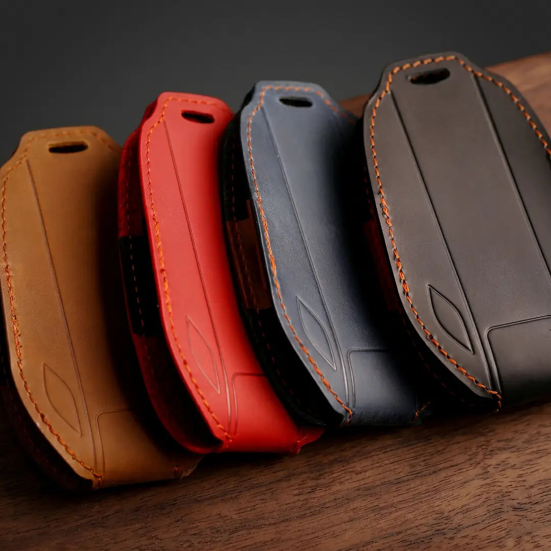 BMW Hand-Crafted Leather Key Fob Cover – Display Key
