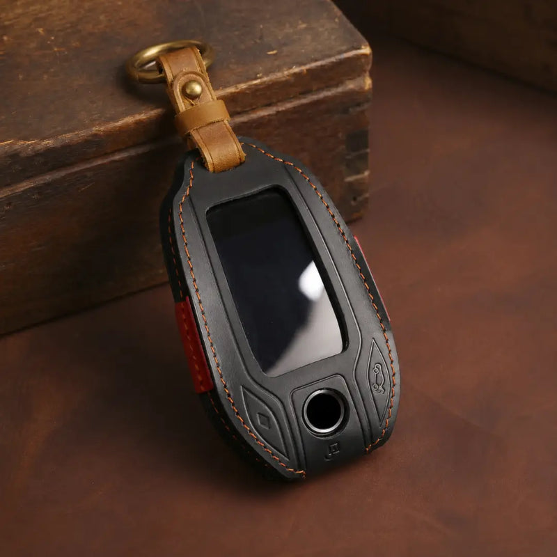 BMW Hand-Crafted Leather Key Fob Cover – Display Key