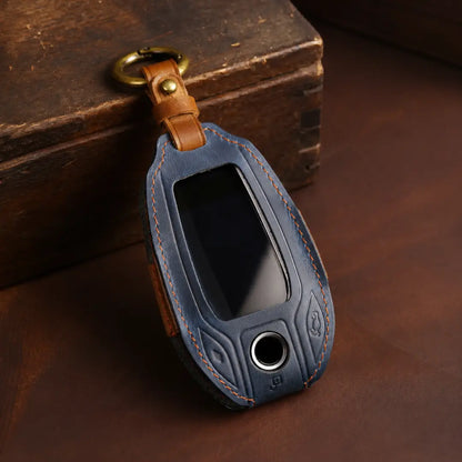 BMW Hand-Crafted Leather Key Fob Cover – Display Key