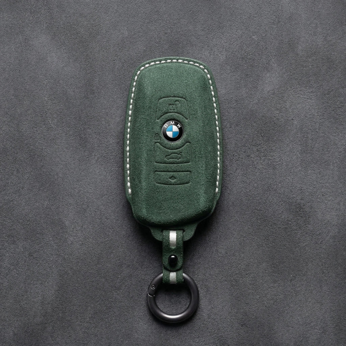 BMW Hand-Stitched Alcantara Key Fob Cover - All Types
