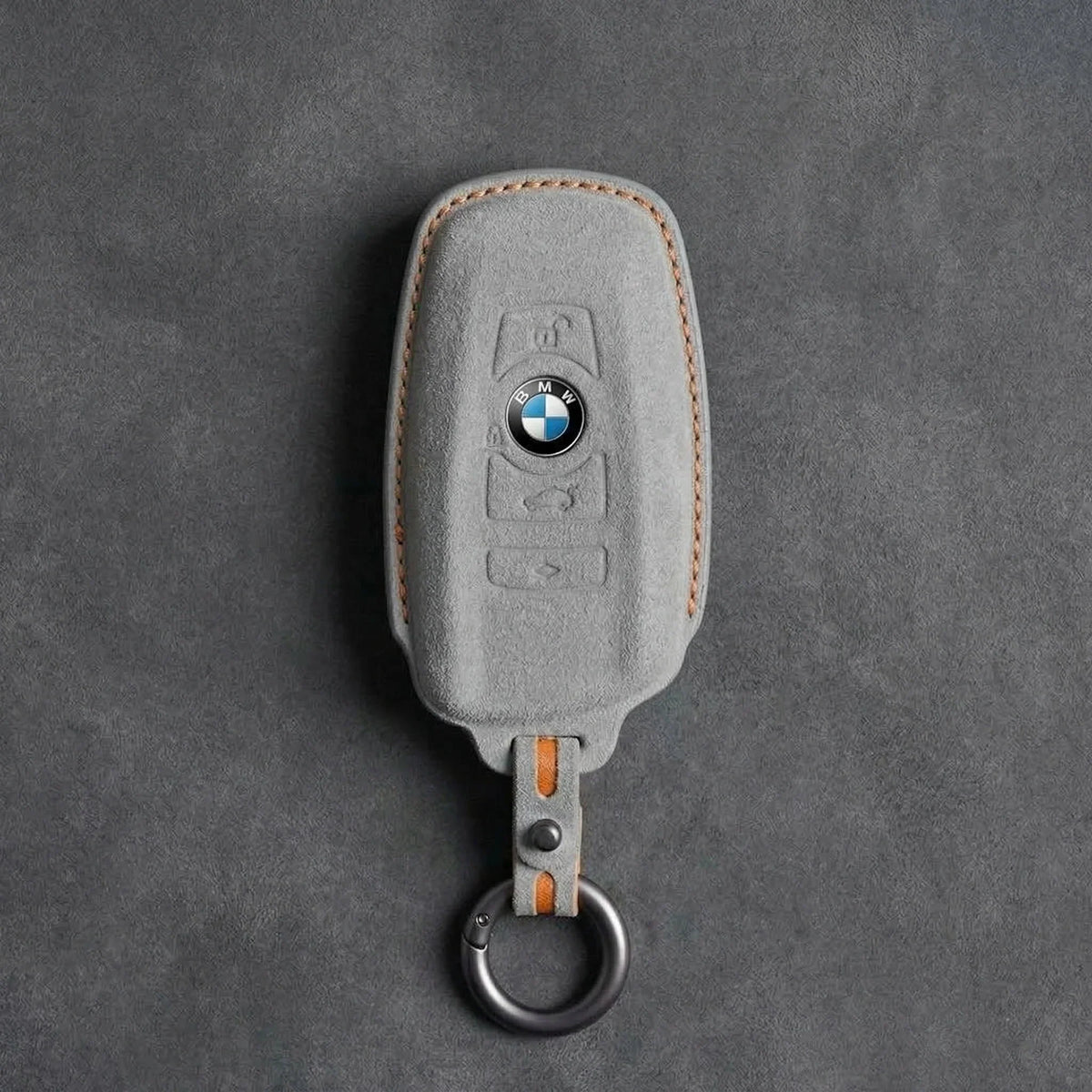 BMW Hand-Stitched Alcantara Key Fob Cover - All Types
