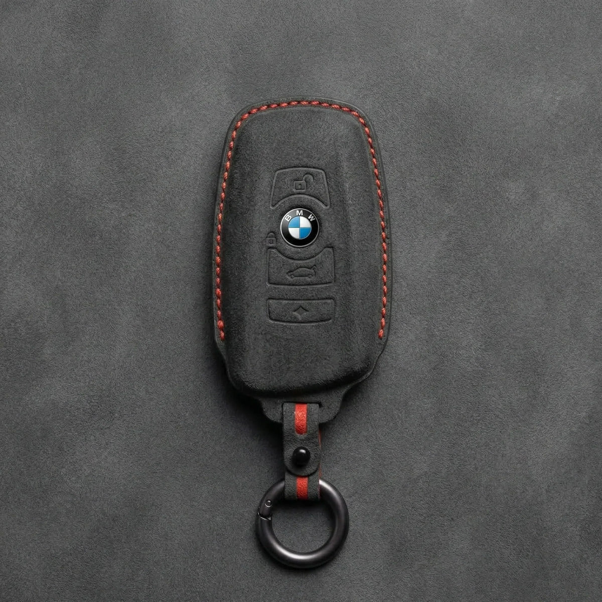 BMW Hand-Stitched Alcantara Key Fob Cover - All Types