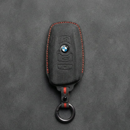 BMW Hand-Stitched Alcantara Key Fob Cover - All Types