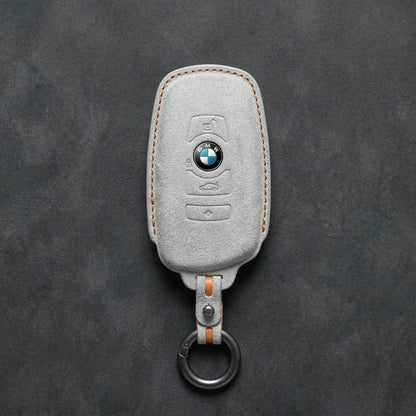 BMW Hand-Stitched Alcantara Key Fob Cover - All Types