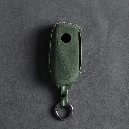 BMW Hand-Stitched Alcantara Key Fob Cover - All Types