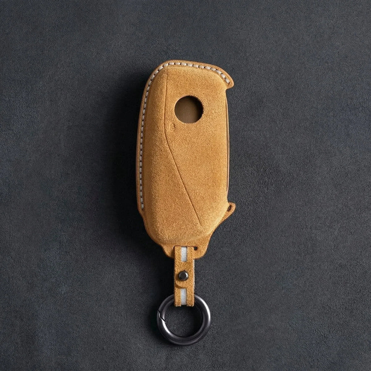 BMW Hand-Stitched Alcantara Key Fob Cover - All Types