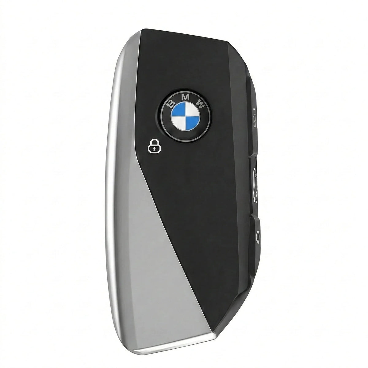 BMW Hand-Stitched Alcantara Key Fob Cover - Side-Button Wedge