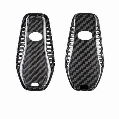 BYD Carbon Key Fob Cover – Teardrop 4-Button