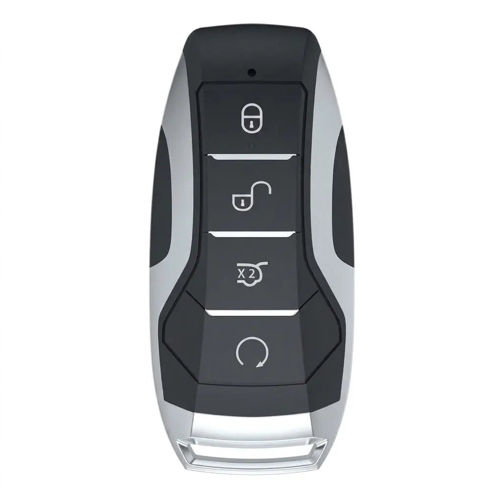 BYD Hand-Stitched Alcantara Key Fob Cover – Curved 4-Button