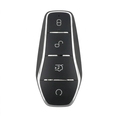 BYD Hand-Stitched Alcantara Key Fob Cover – Teardrop 4-Button