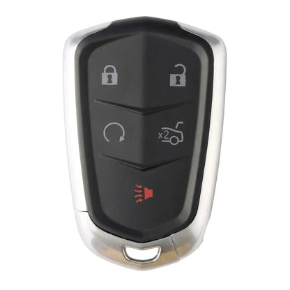 Cadillac Hand-Stitched Alcantara Key Fob Cover – Crest Shield 5-Button