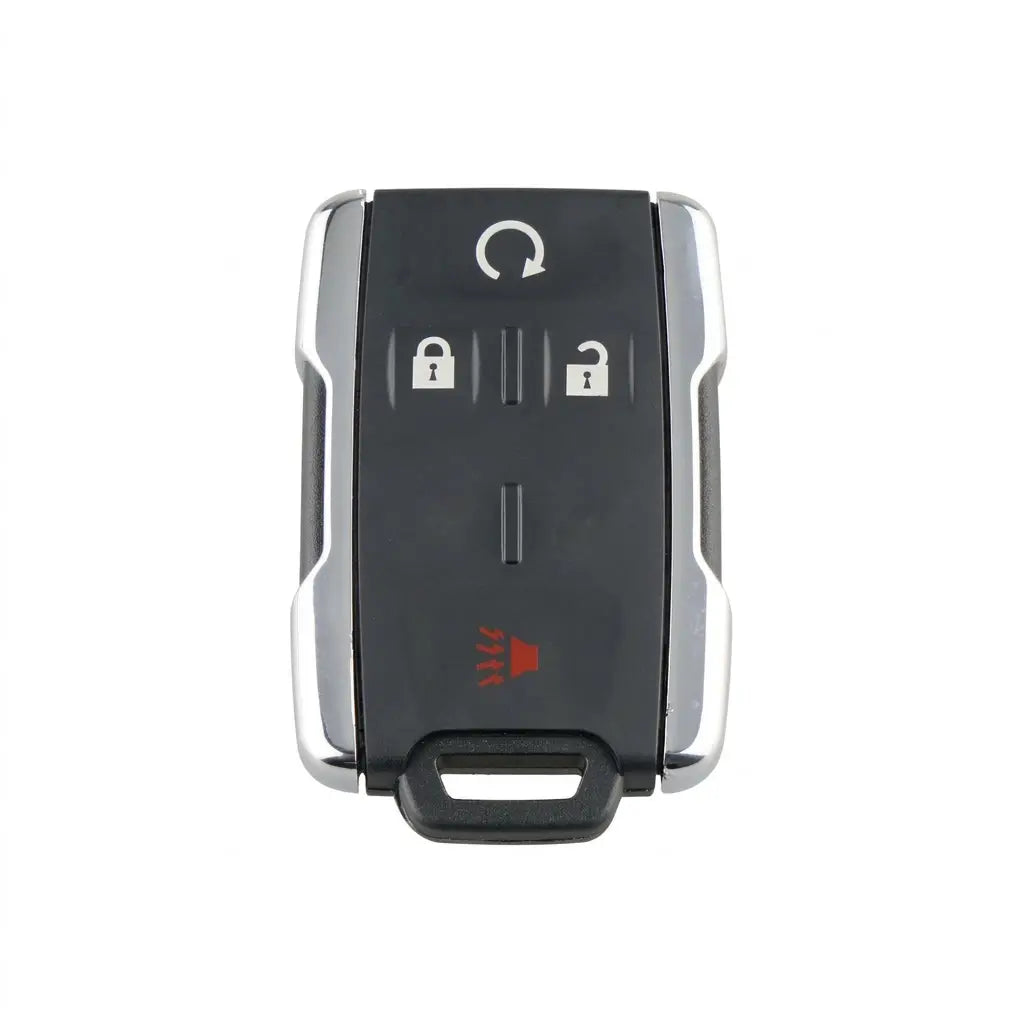 Chevrolet Hand-Stitched Alcantara Key Fob Cover – Block Wing 4-Button