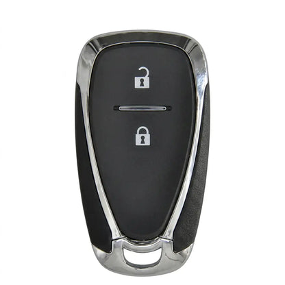 Chevrolet Hand-Stitched Alcantara Key Fob Cover – Chrome Shield 2-Button