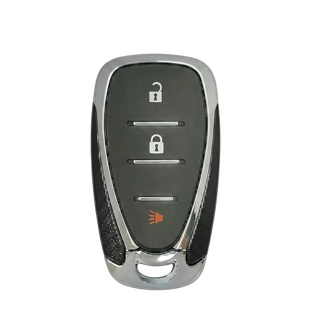 Chevrolet Hand-Stitched Alcantara Key Fob Cover – Chrome Shield 3-Button