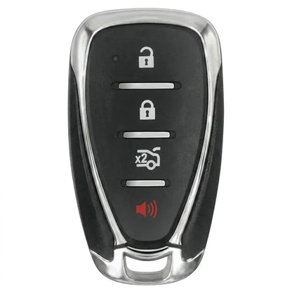 Chevrolet Hand-Stitched Alcantara Key Fob Cover – Chrome Shield 4-Button