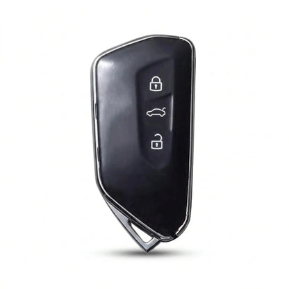 Cupra Hand-Stitched Alcantara Key Fob Cover – Asymmetric Blade Key