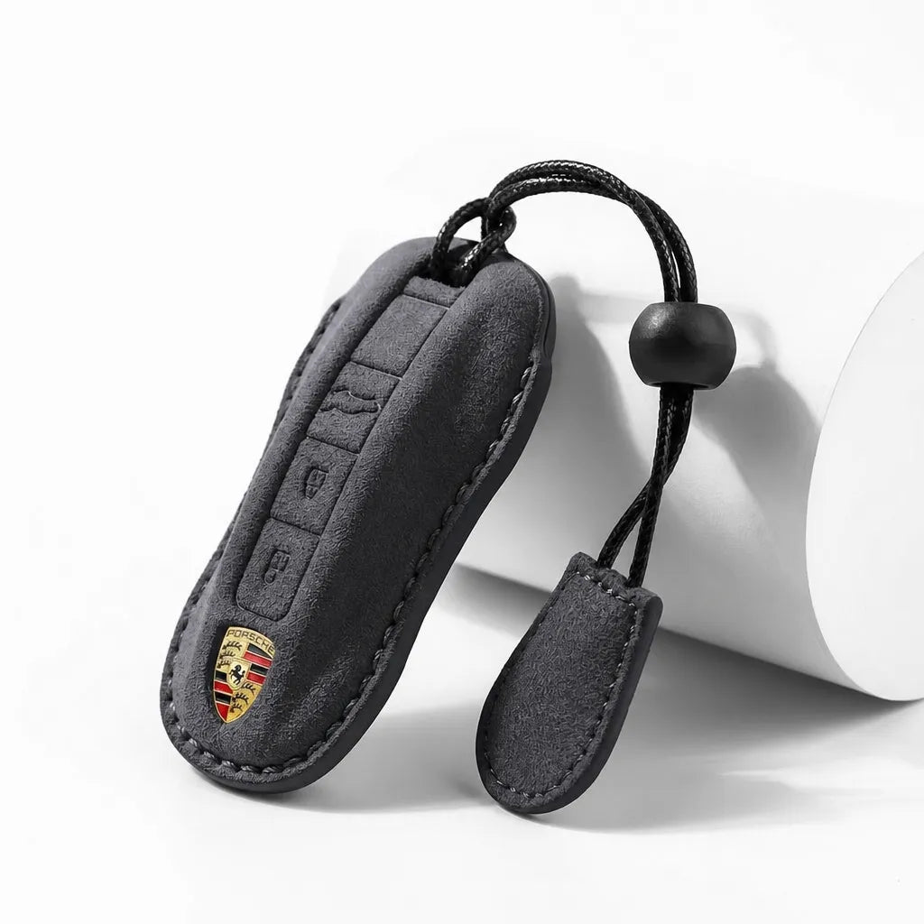 Porsche Suede Key Fob Case – All Types