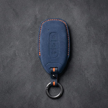 Ford Hand-Stitched Alcantara Key Fob Cover – Tapered 3-Button