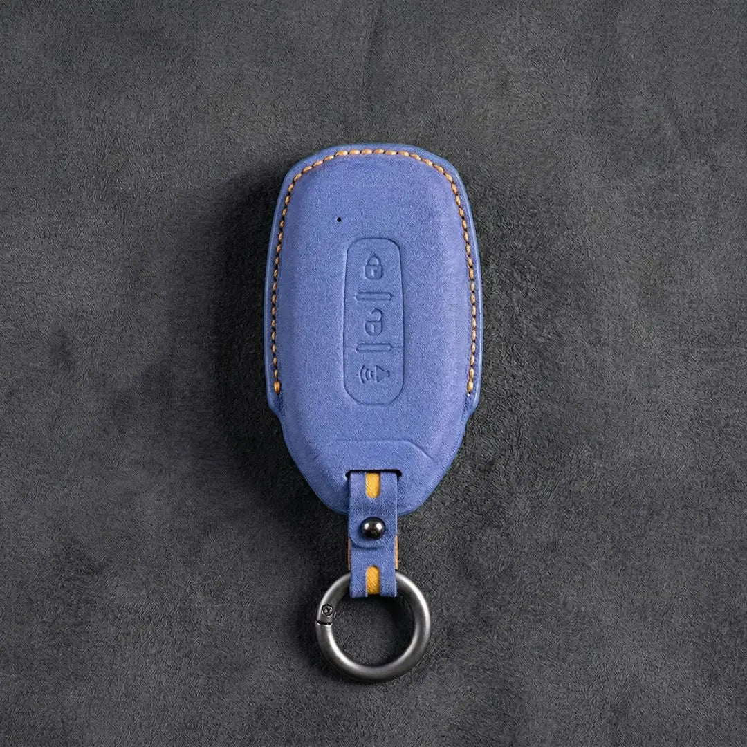 Ford Hand-Stitched Alcantara Key Fob Cover – Tapered 3-Button
