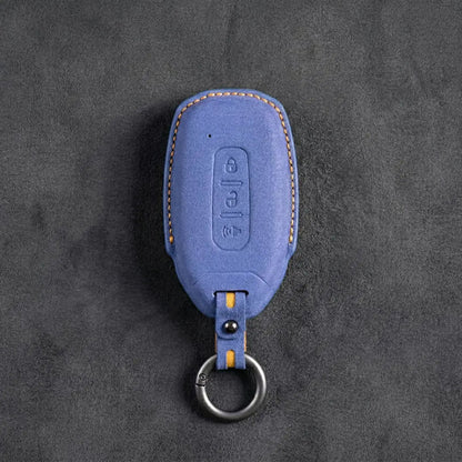 Ford Hand-Stitched Alcantara Key Fob Cover – Tapered 3-Button