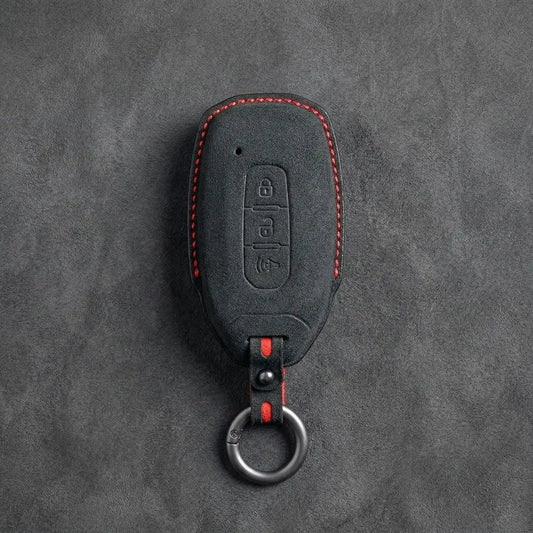 Ford Hand-Stitched Alcantara Key Fob Cover – Tapered 3-Button